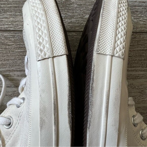 Converse X Comme Des Garcons Play All Star Chuck Hi Top Unisex Women 8 Men 6 - Picture 13 of 15